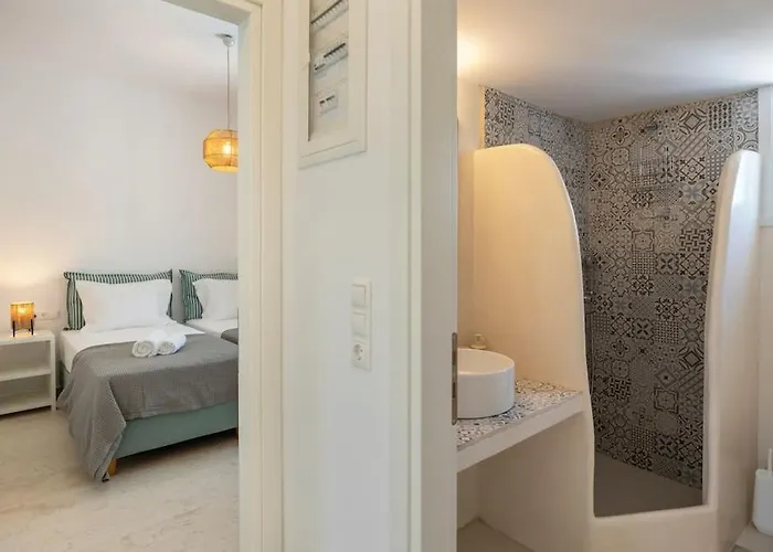 - 2br Cycladic Town-house - Jasper Apartment Naousa (Paros)